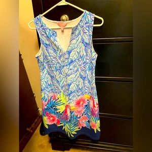 Cute Birds Flowers Lilly Dress